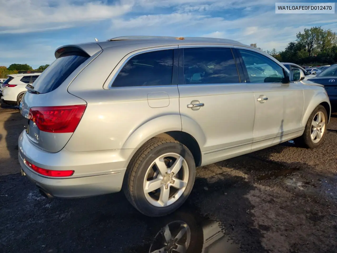 2015 AUDI Q7 VIN WA1LGAFE0FD012470 — фото 3