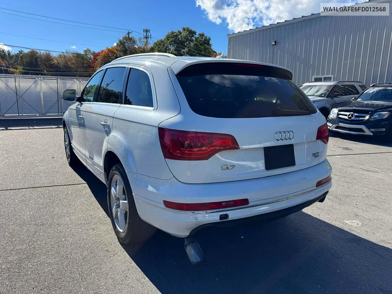 2015 AUDI Q7 VIN WA1LGAFE6FD012568 — фото 2