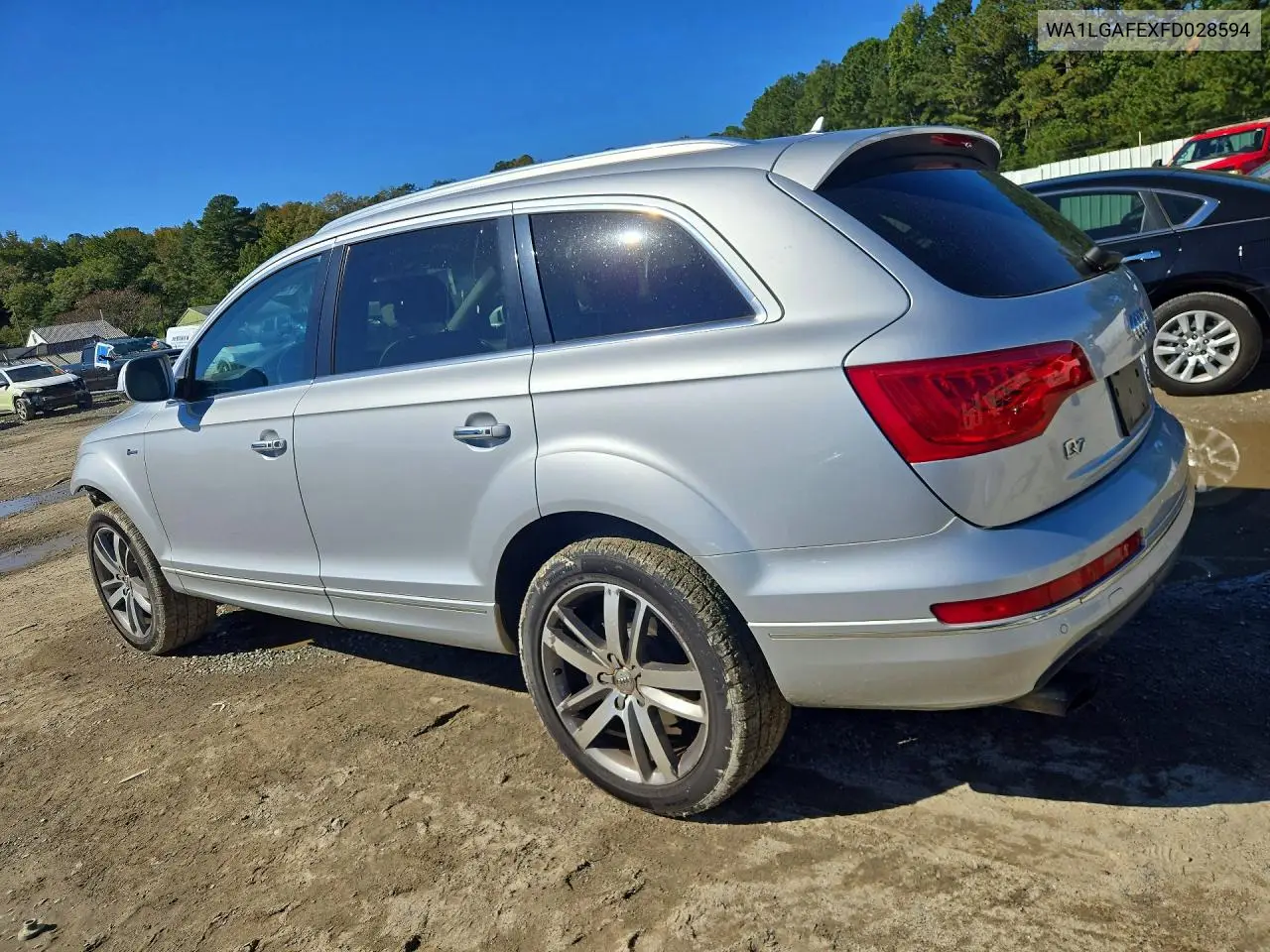 2015 AUDI Q7 VIN WA1LGAFEXFD028594 — фото 2