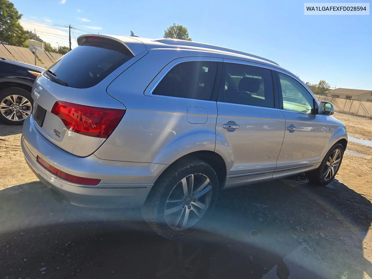 2015 AUDI Q7 VIN WA1LGAFEXFD028594 — фото 3