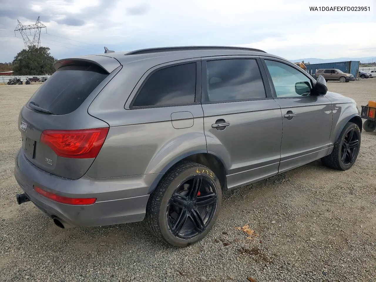 2015 AUDI Q7 VIN WA1DGAFEXFD023951 — фото 3