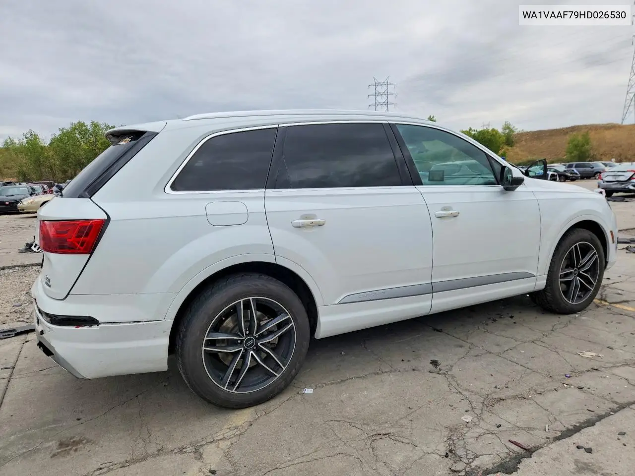 2017 AUDI Q7 VIN WA1VAAF79HD026530 — фото 3