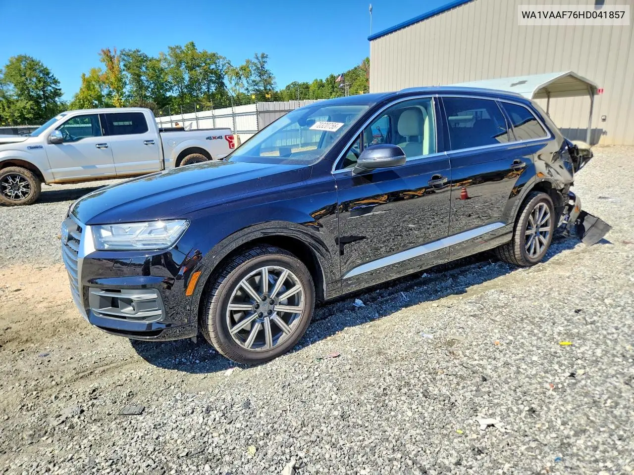 AUDI Q7 2017, VIN WA1VAAF76HD041857
