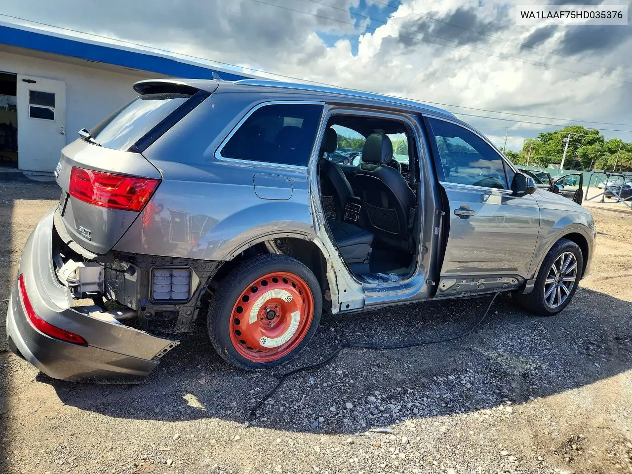 2017 AUDI Q7 VIN WA1LAAF75HD035376 — фото 3