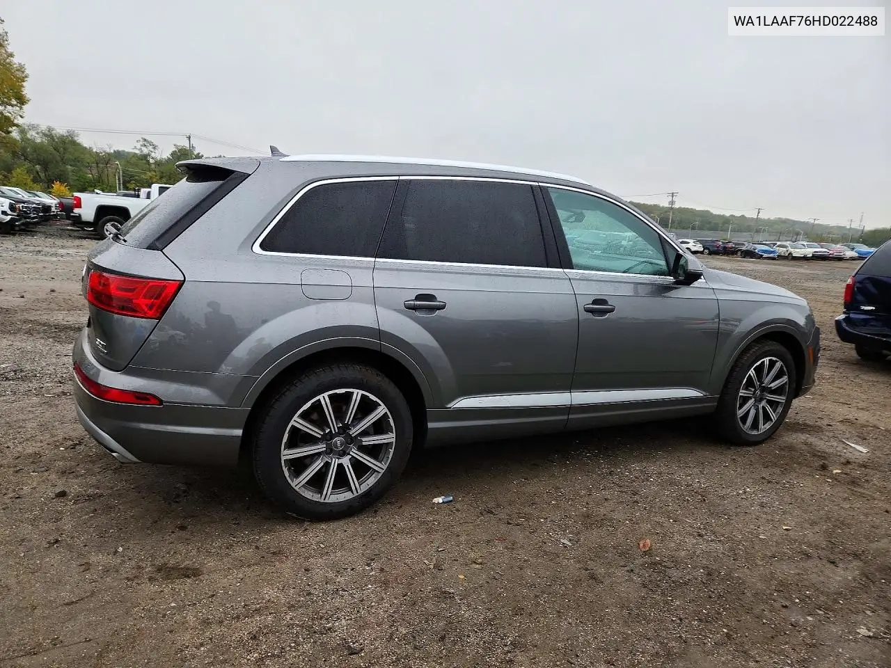 2017 AUDI Q7 VIN WA1LAAF76HD022488 — фото 3