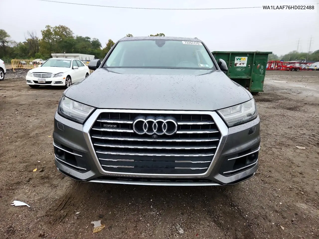 2017 AUDI Q7 VIN WA1LAAF76HD022488 — фото 5