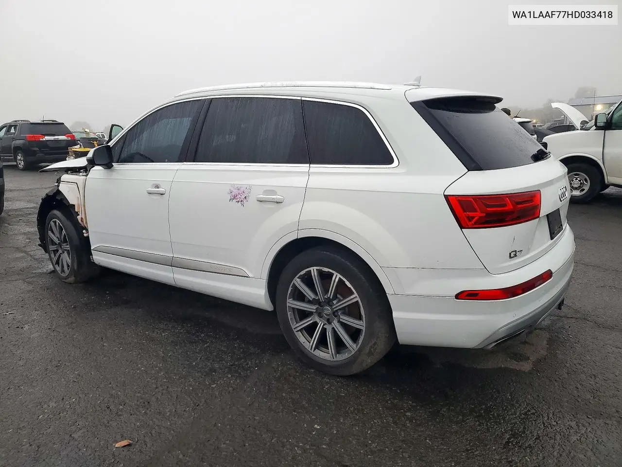 2017 AUDI Q7 VIN WA1LAAF77HD033418 — фото 2