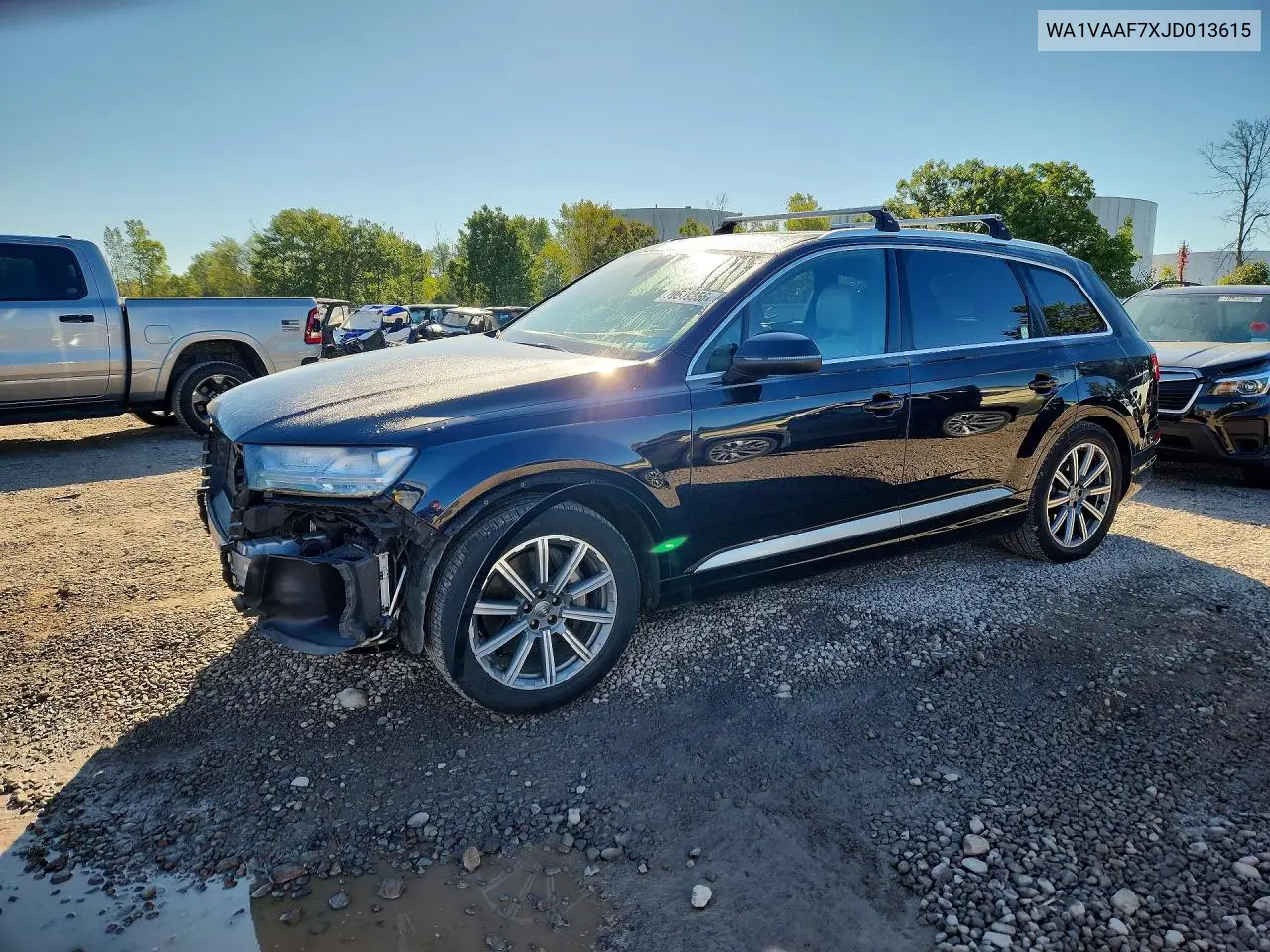 AUDI Q7 2018, VIN WA1VAAF7XJD013615