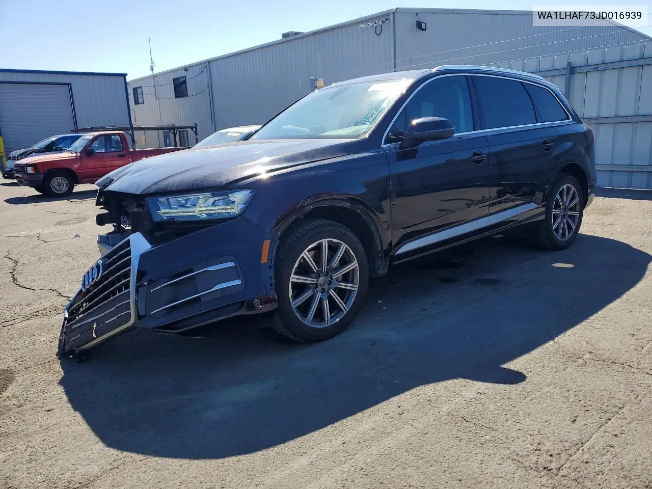 2018 AUDI Q7 VIN WA1LHAF73JD016939 — фото 2