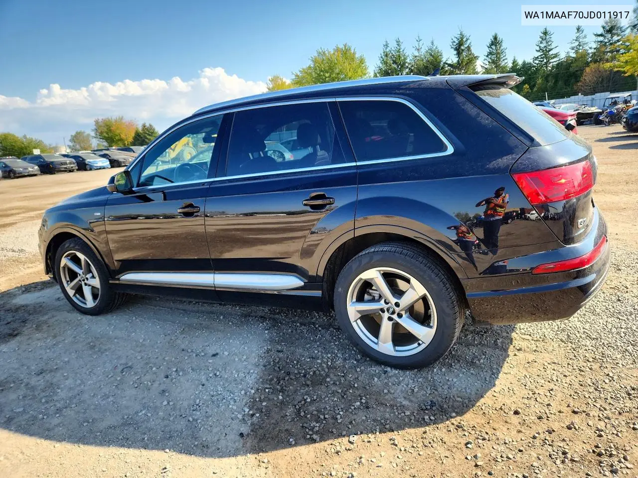 2018 AUDI Q7 VIN WA1MAAF70JD011917 — фото 2