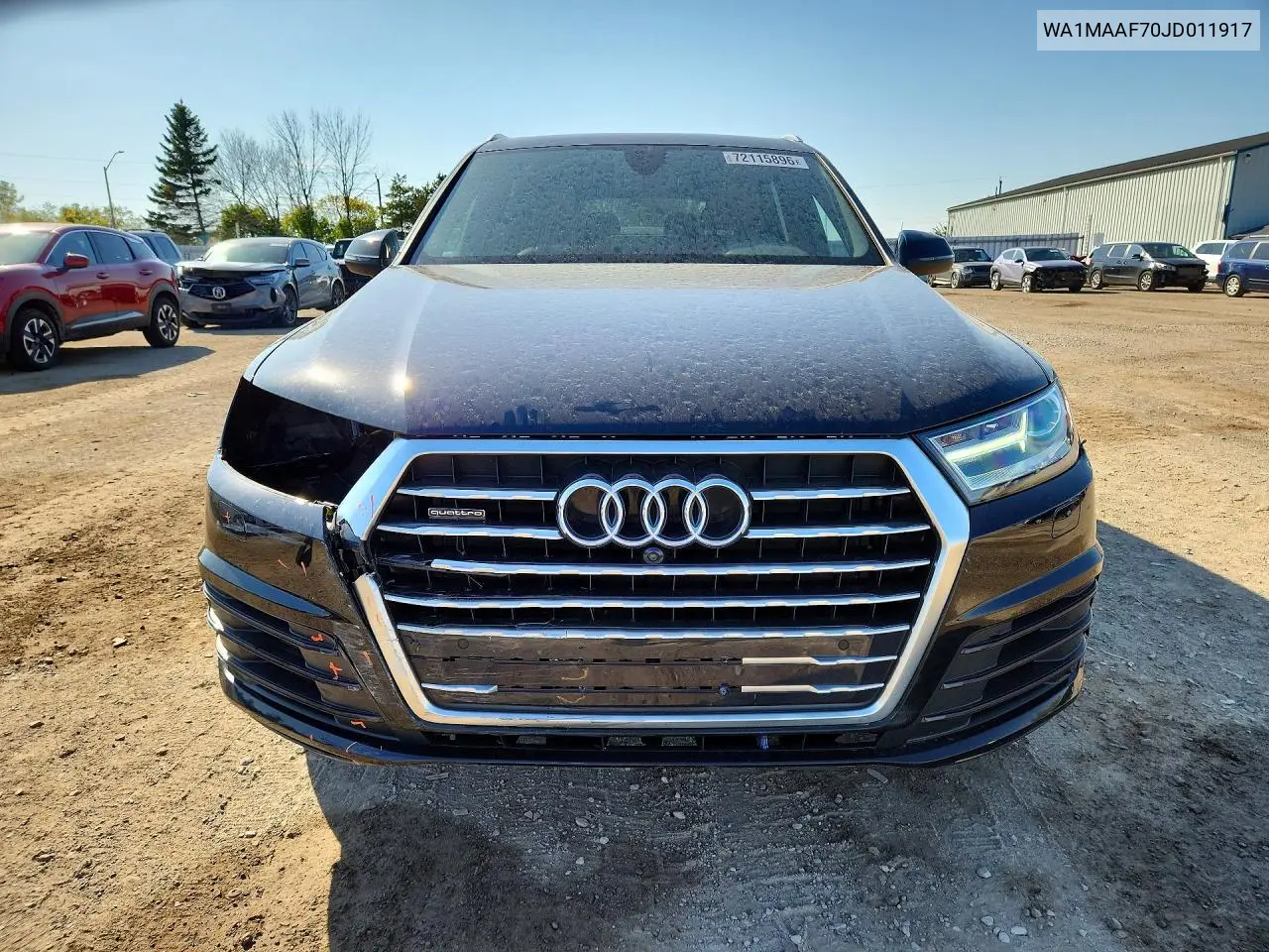 2018 AUDI Q7 VIN WA1MAAF70JD011917 — фото 5