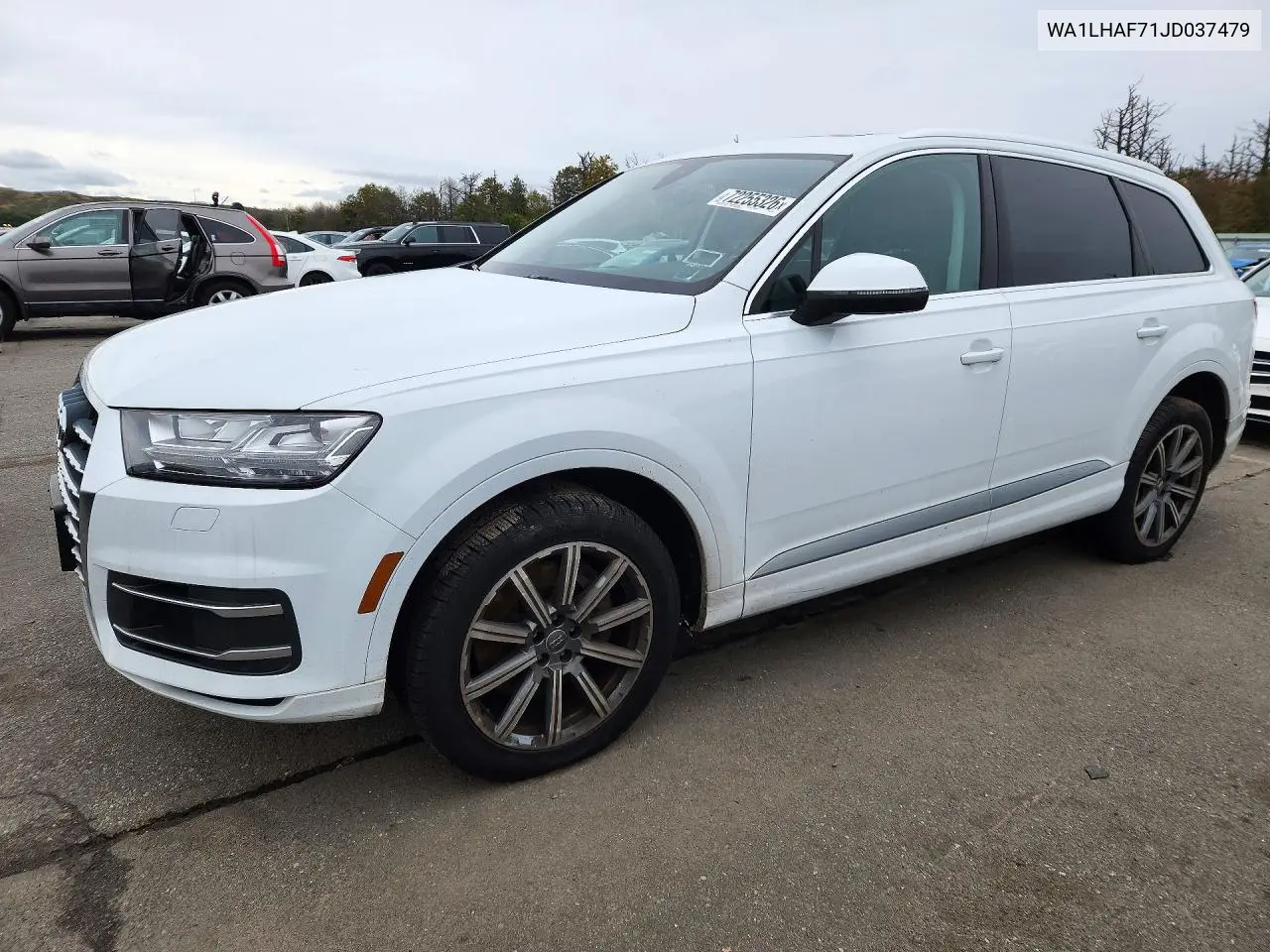 AUDI Q7 2018, VIN WA1LHAF71JD037479