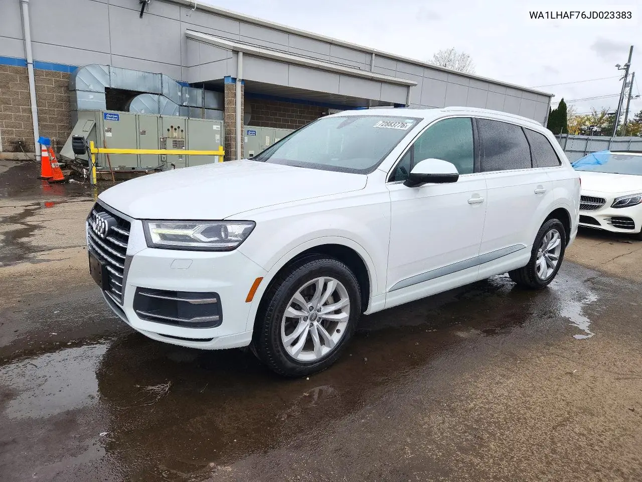 AUDI Q7 2018, VIN WA1LHAF76JD023383