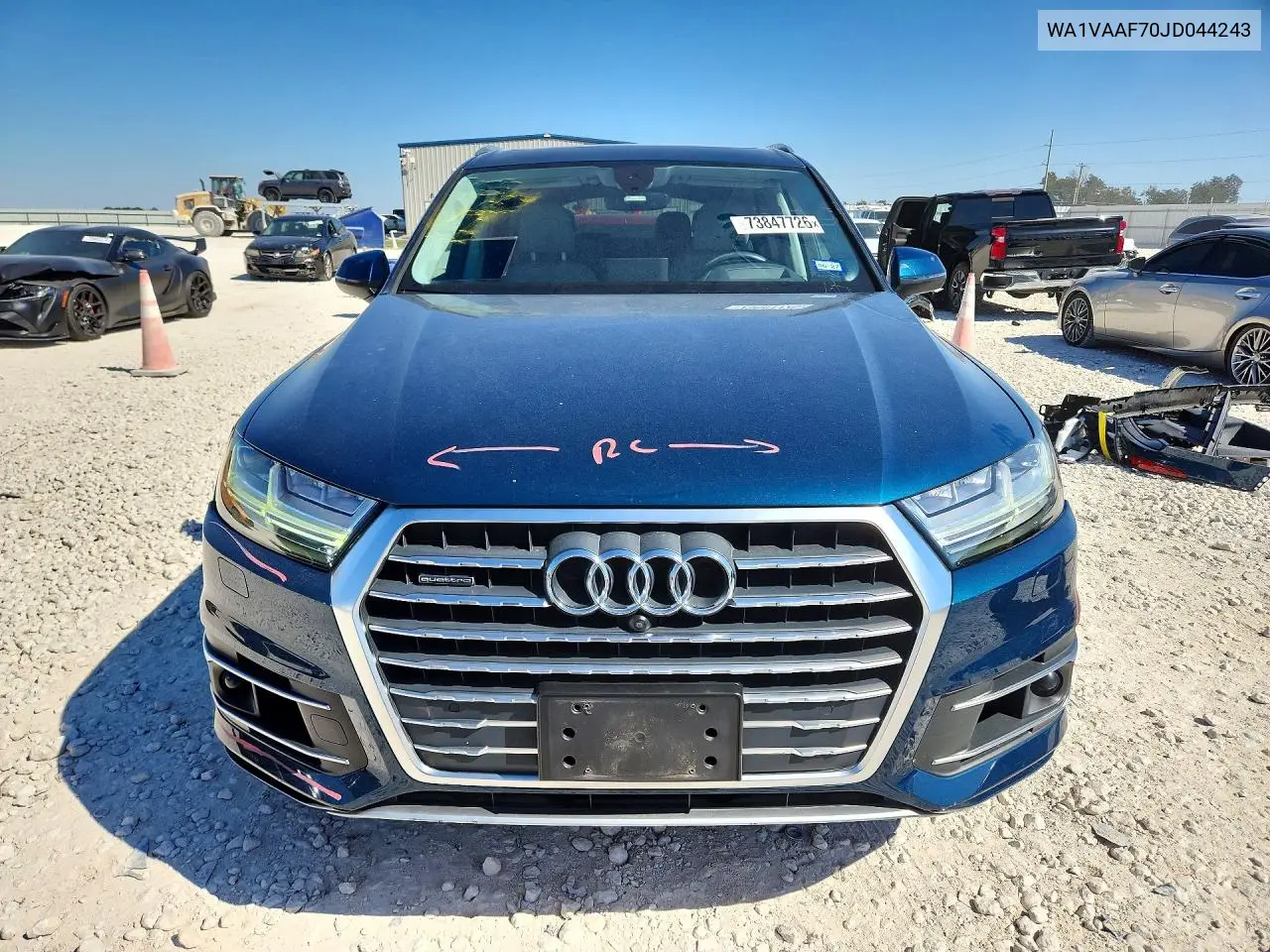 2018 AUDI Q7 VIN WA1VAAF70JD044243 — фото 5