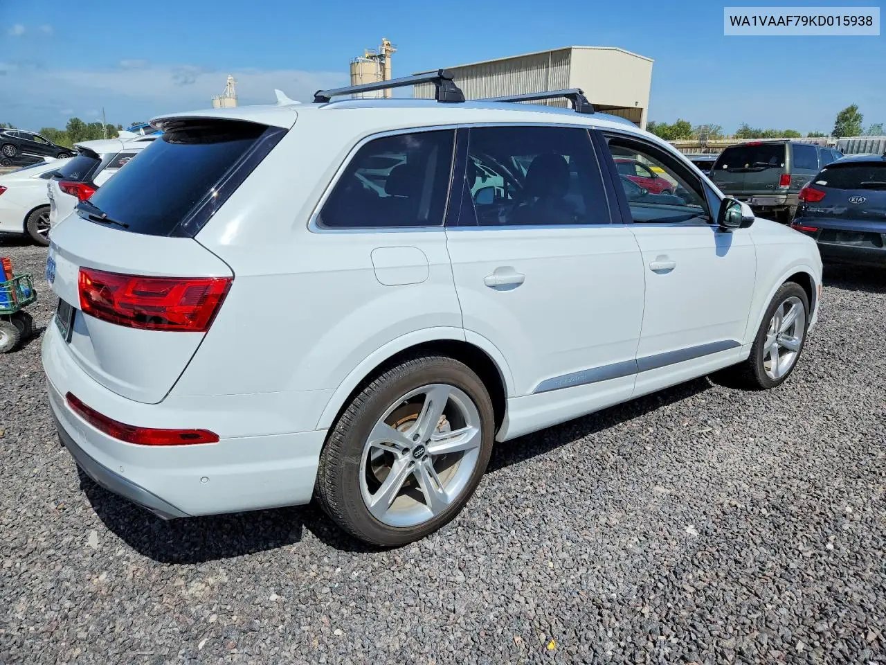 2019 AUDI Q7 VIN WA1VAAF79KD015938 — фото 3