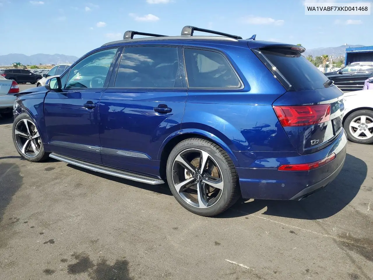 2019 AUDI Q7 VIN WA1VABF7XKD041468 — фото 2