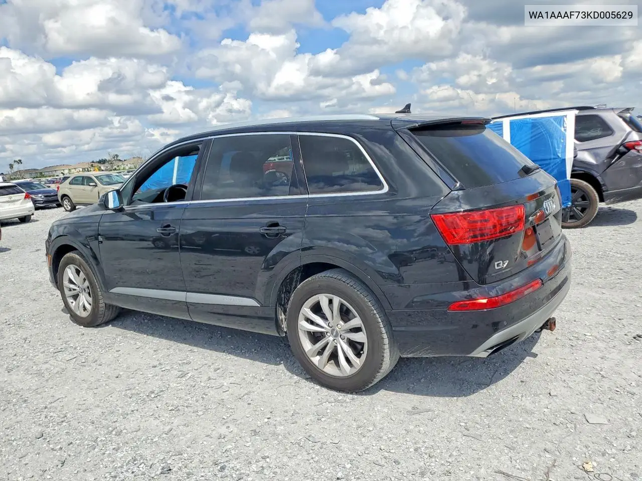 2019 AUDI Q7 VIN WA1AAAF73KD005629 — фото 2