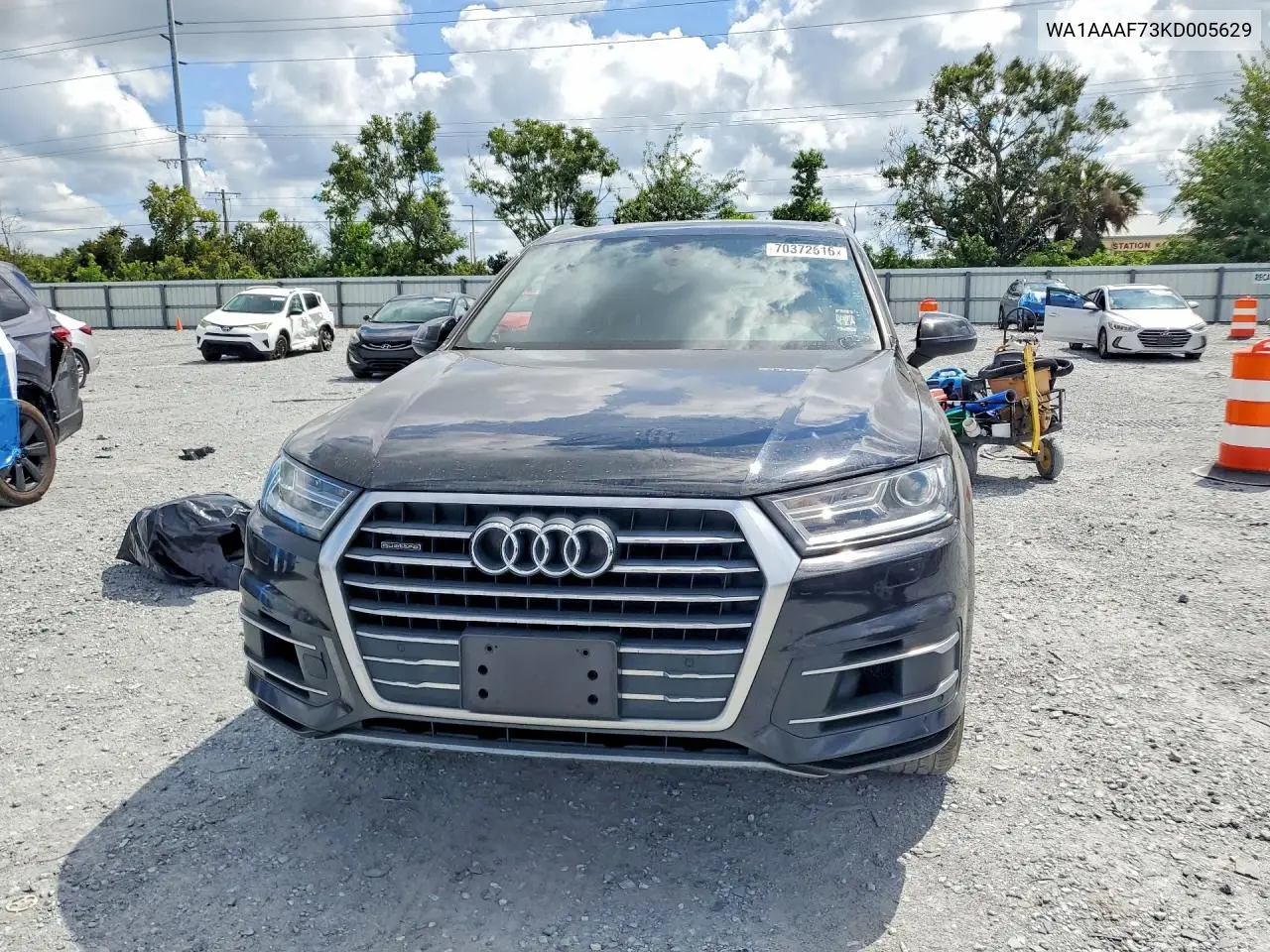 2019 AUDI Q7 VIN WA1AAAF73KD005629 — фото 5