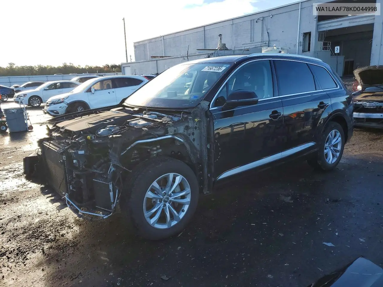 AUDI Q7 2019, VIN WA1LAAF78KD044998