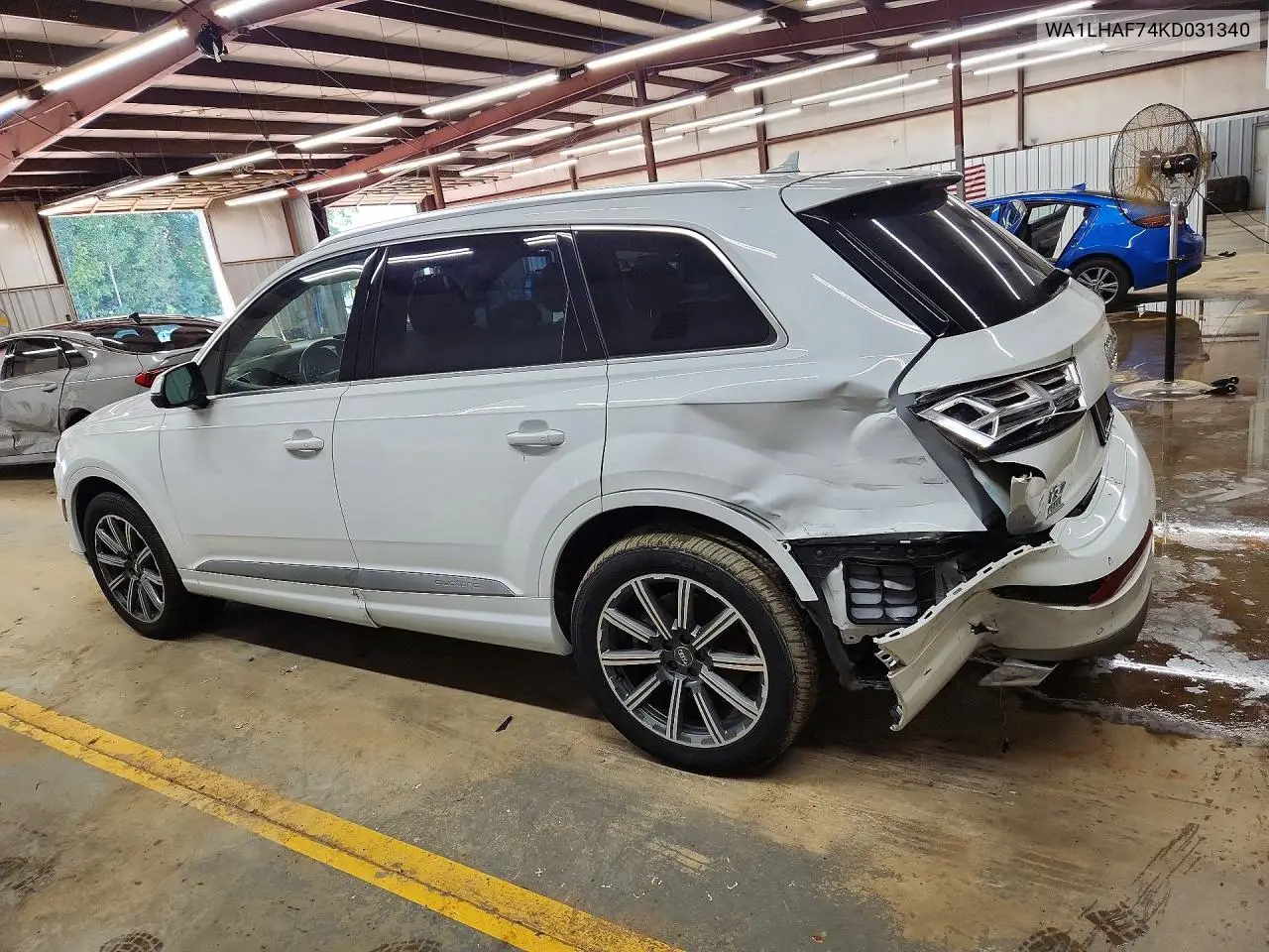 2019 AUDI Q7 VIN WA1LHAF74KD031340 — фото 2