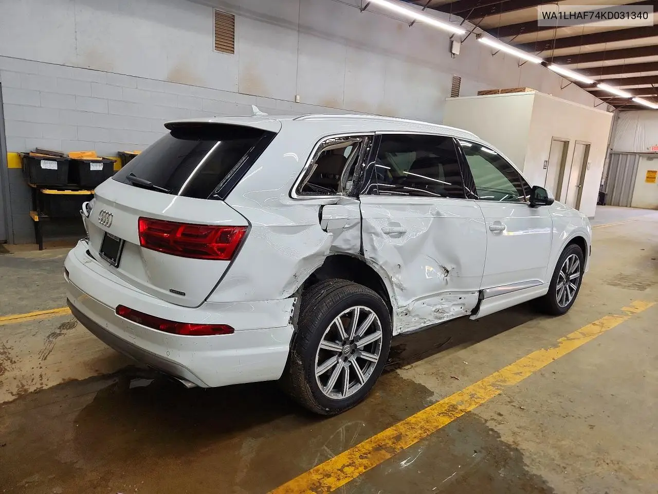 2019 AUDI Q7 VIN WA1LHAF74KD031340 — фото 3