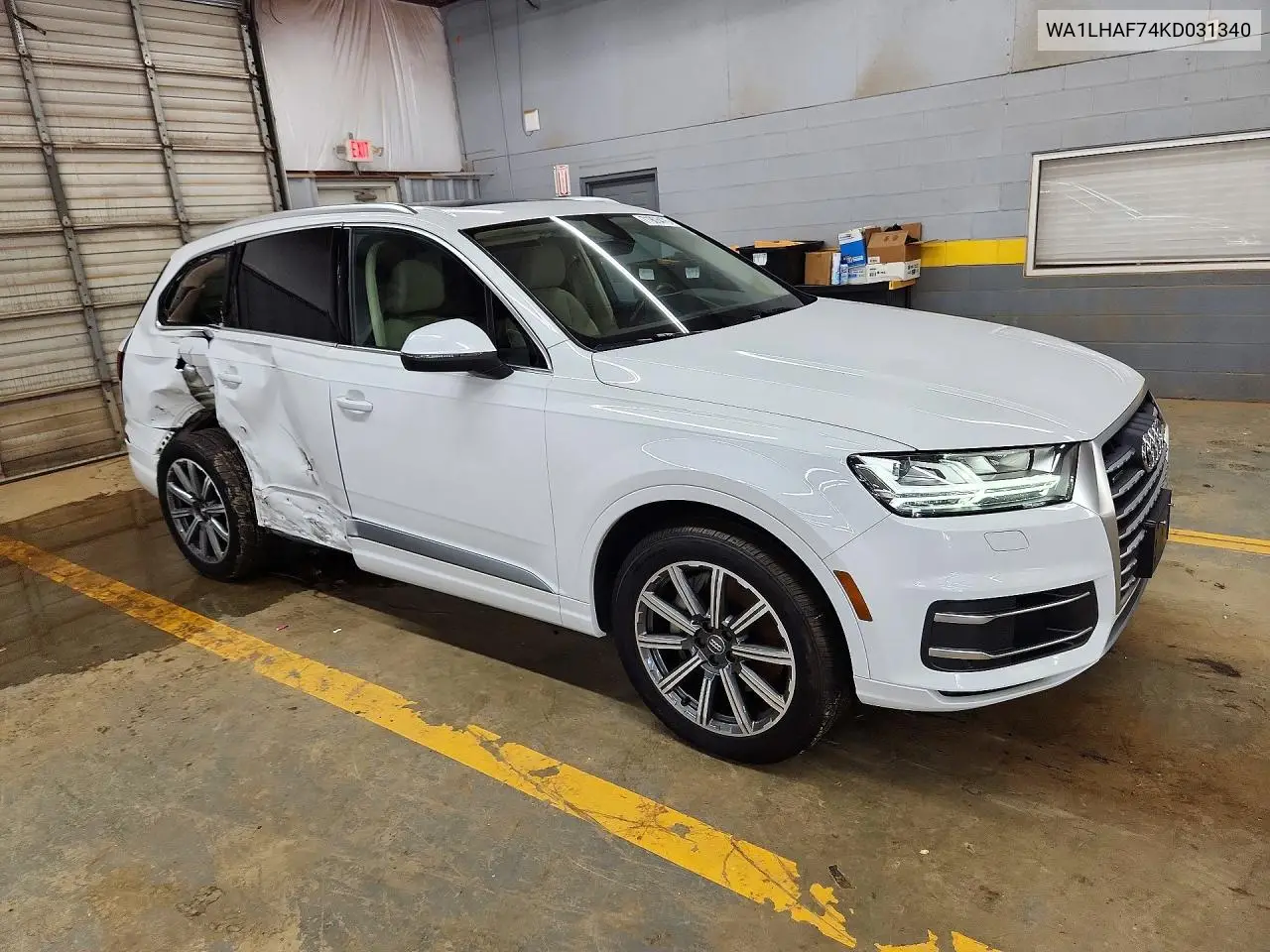 2019 AUDI Q7 VIN WA1LHAF74KD031340 — фото 4