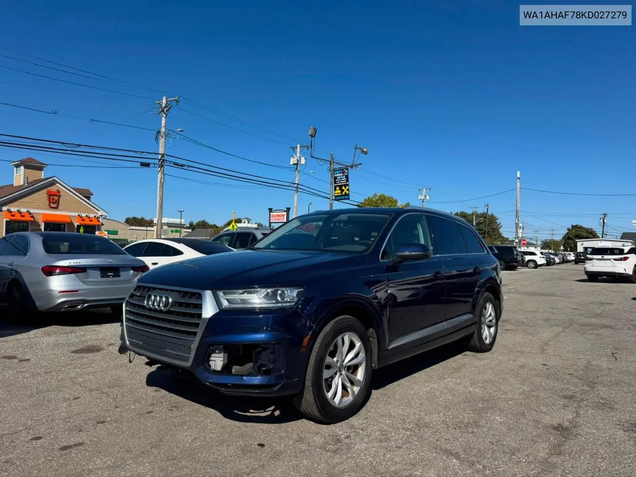 2019 AUDI Q7 VIN WA1AHAF78KD027279 — фото 2
