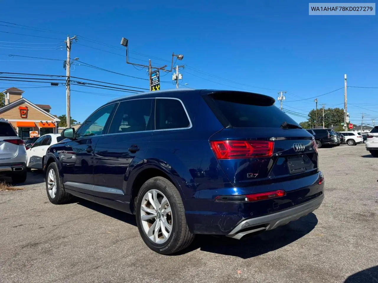 2019 AUDI Q7 VIN WA1AHAF78KD027279 — фото 3