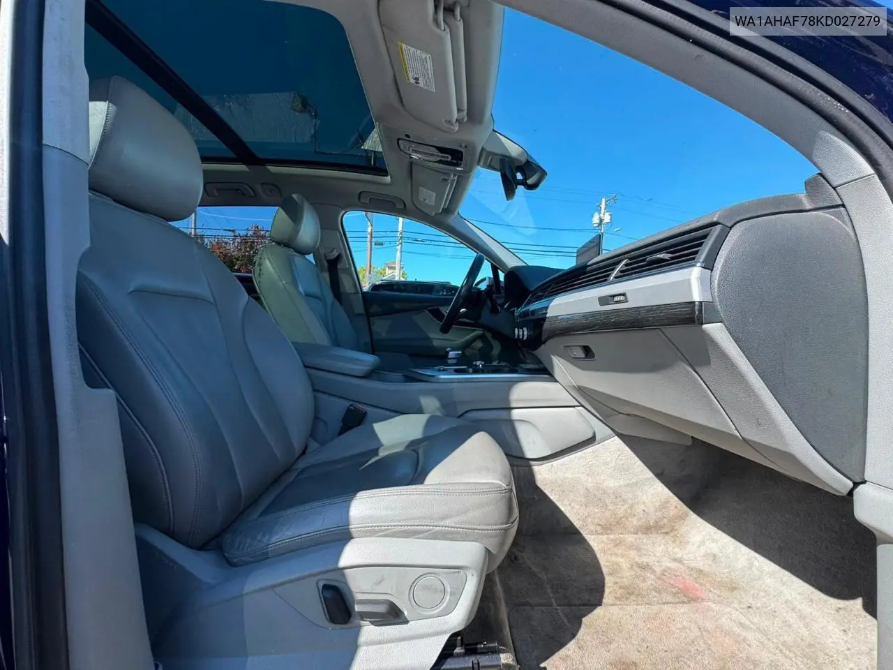 2019 AUDI Q7 VIN WA1AHAF78KD027279 — фото 5