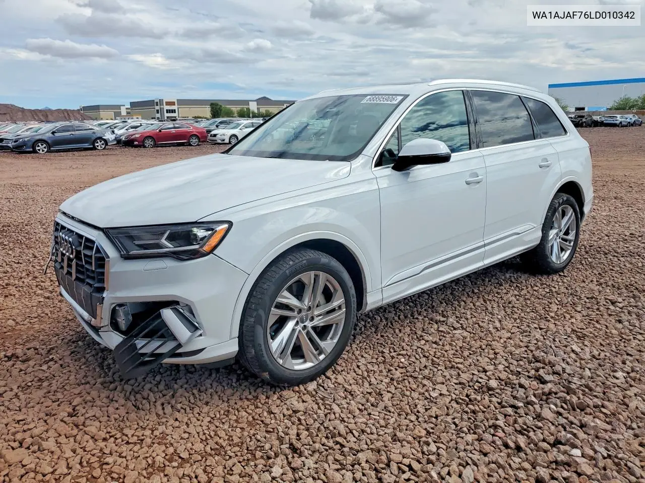 AUDI Q7 2020, VIN WA1AJAF76LD010342