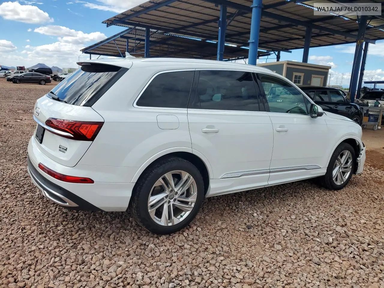 2020 AUDI Q7 VIN WA1AJAF76LD010342 — фото 3