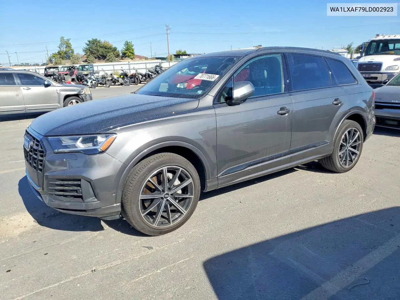 AUDI Q7 2020, VIN WA1LXAF79LD002923
