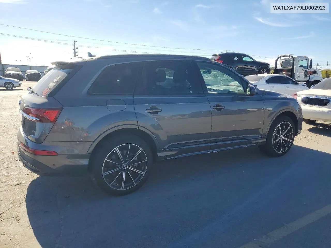 2020 AUDI Q7 VIN WA1LXAF79LD002923 — фото 3