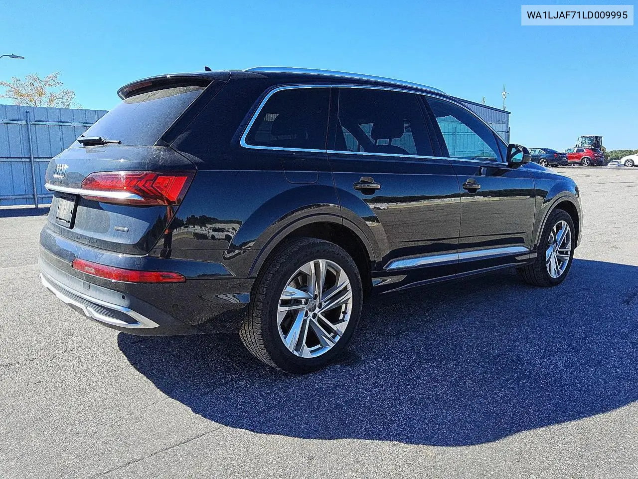 2020 AUDI Q7 VIN WA1LJAF71LD009995 — фото 3