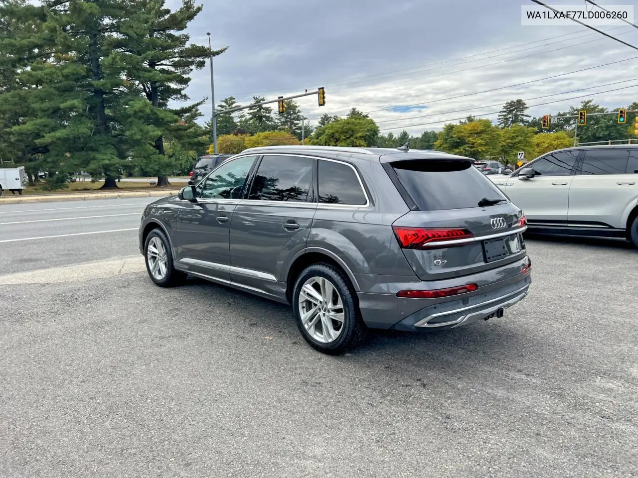 2020 AUDI Q7 VIN WA1LXAF77LD006260 — фото 3