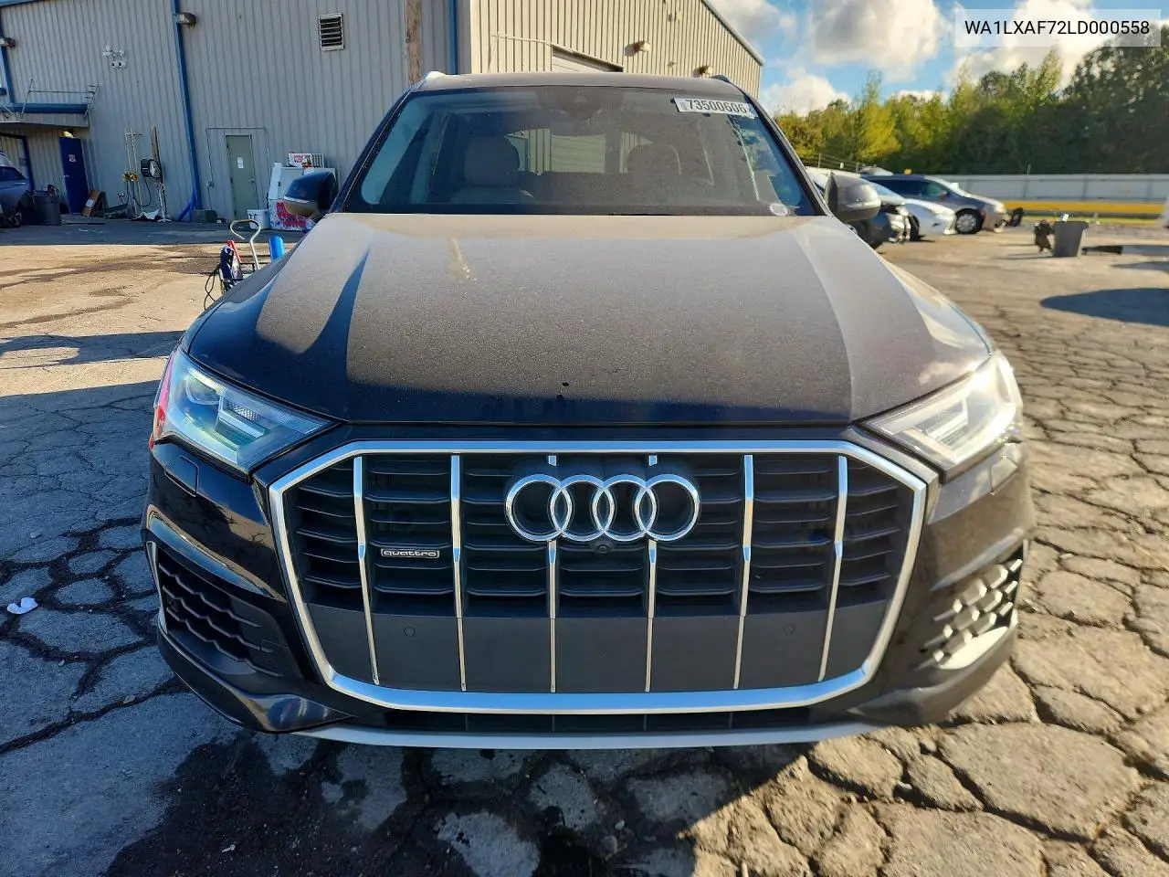 2020 AUDI Q7 VIN WA1LXAF72LD000558 — фото 5
