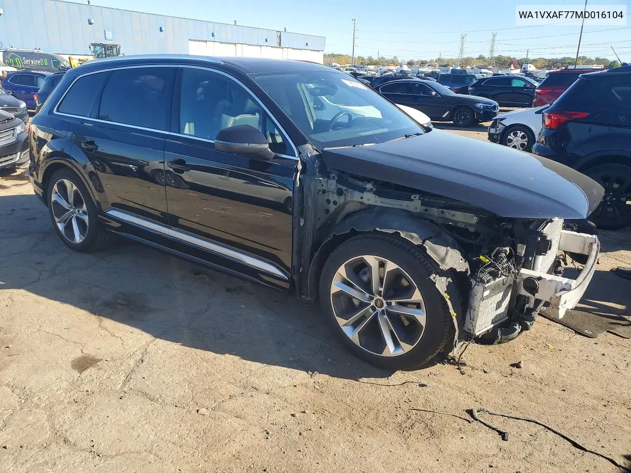 2021 AUDI Q7 VIN WA1VXAF77MD016104 — фото 4