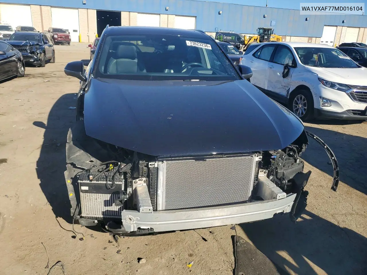 2021 AUDI Q7 VIN WA1VXAF77MD016104 — фото 5