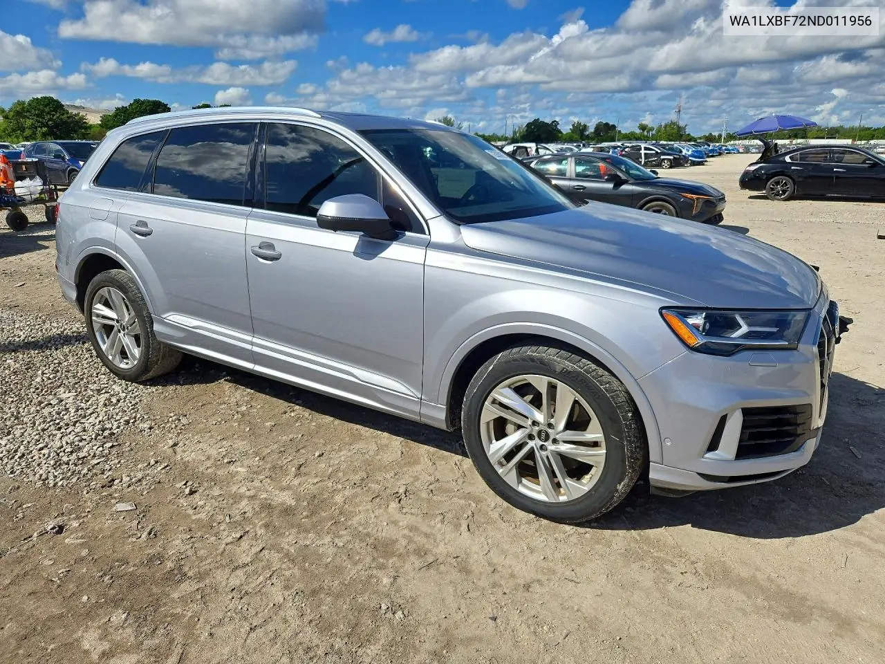 2022 AUDI Q7 VIN WA1LXBF72ND011956 — фото 4