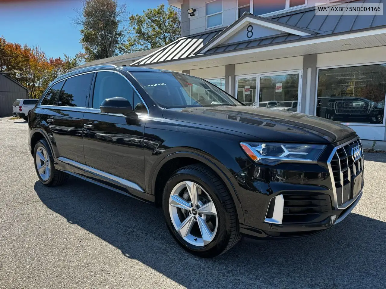 AUDI Q7 2022, VIN WA1AXBF75ND004166