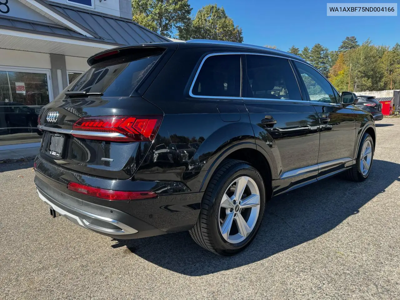 2022 AUDI Q7 VIN WA1AXBF75ND004166 — фото 4