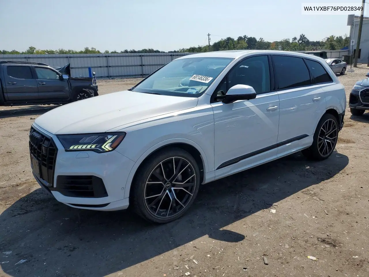 AUDI Q7 2023, VIN WA1VXBF76PD028349