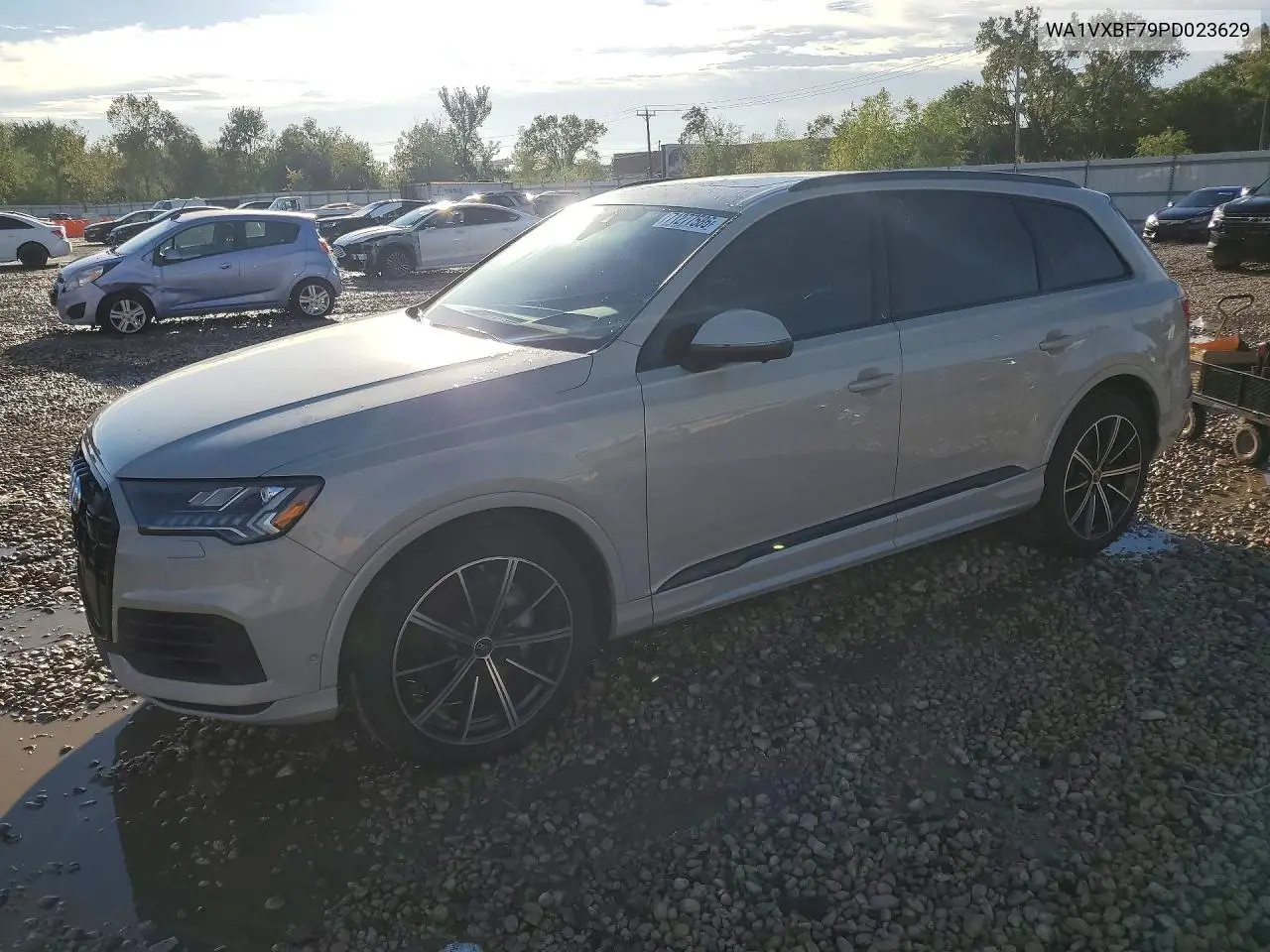 AUDI Q7 2023, VIN WA1VXBF79PD023629