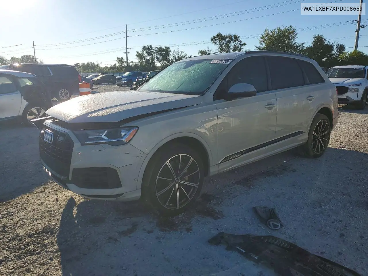 AUDI Q7 2023, VIN WA1LXBF7XPD008659
