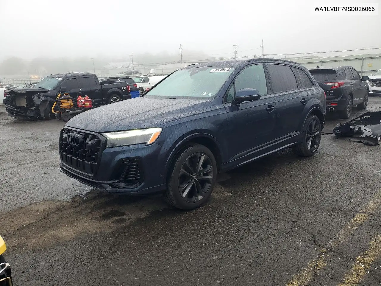 AUDI Q7 2025, VIN WA1LVBF79SD026066