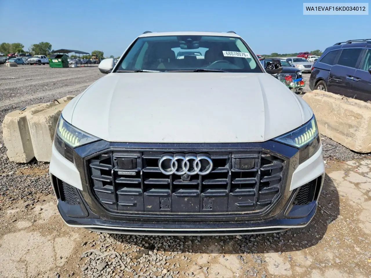 2019 AUDI Q8 VIN WA1EVAF16KD034012 — фото 5