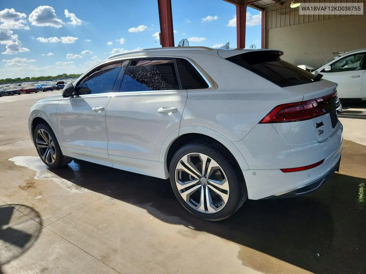 2019 AUDI Q8 VIN WA1BVAF12KD038755 — фото 2