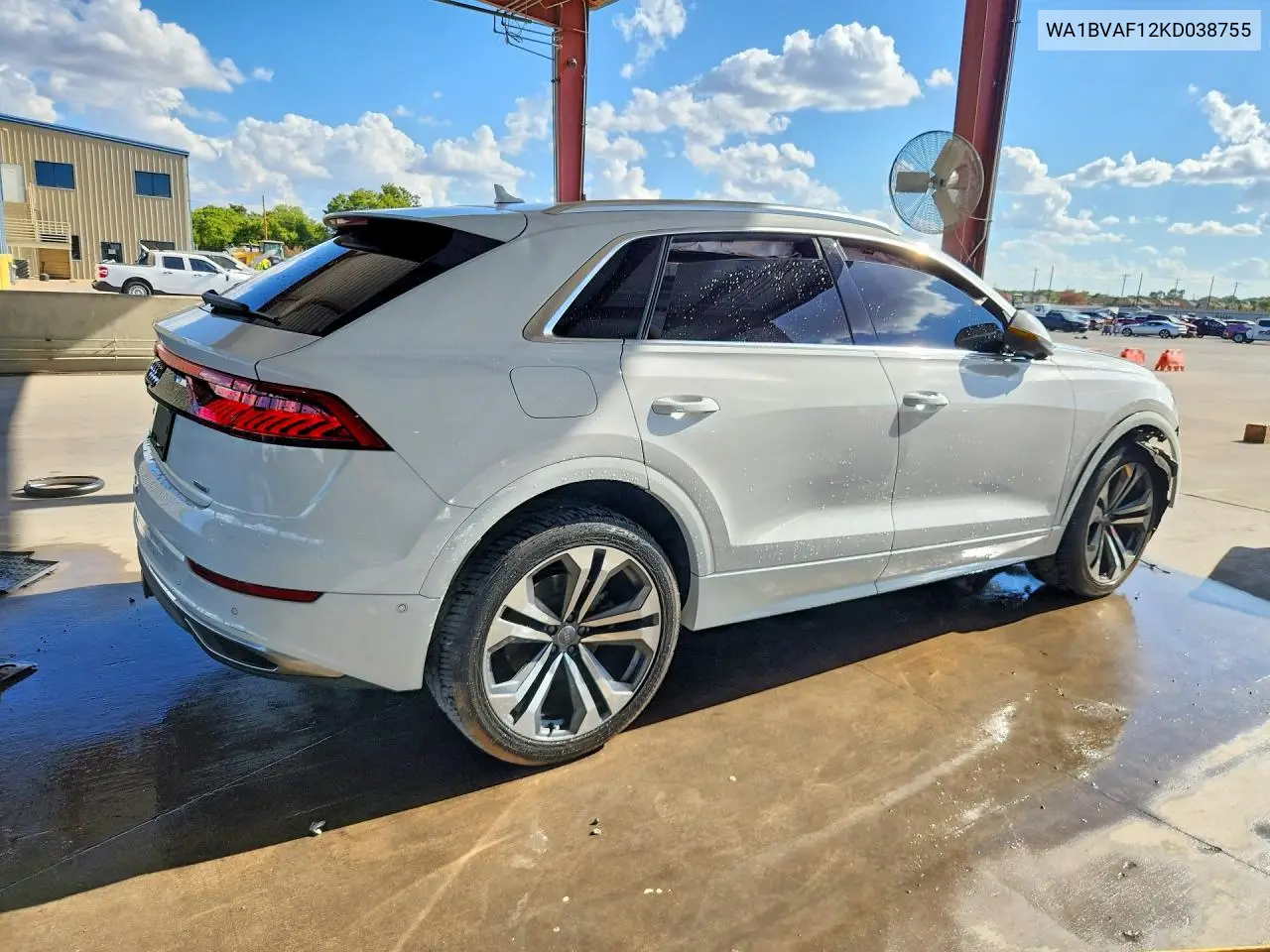 2019 AUDI Q8 VIN WA1BVAF12KD038755 — фото 3