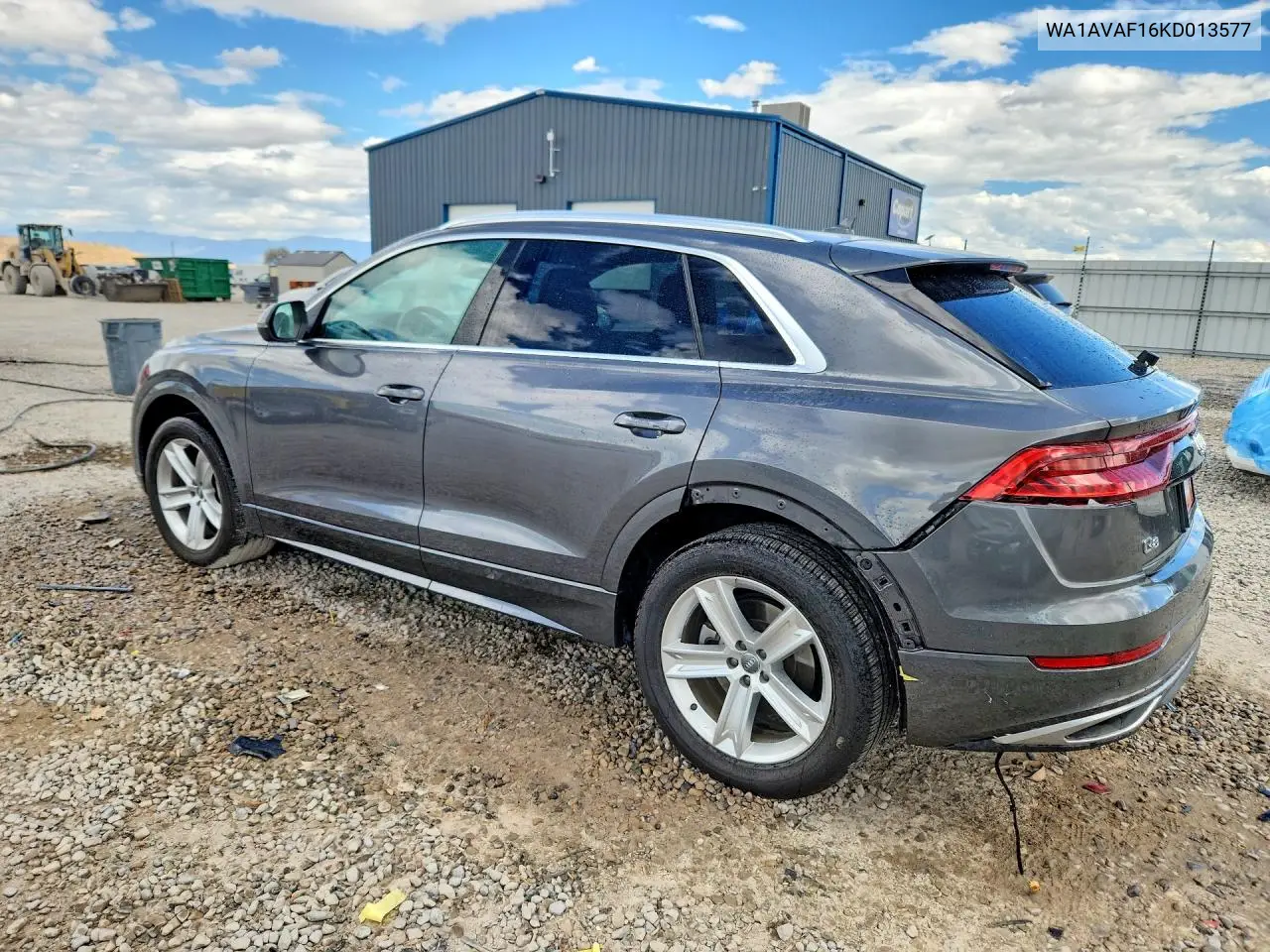 2019 AUDI Q8 VIN WA1AVAF16KD013577 — фото 2