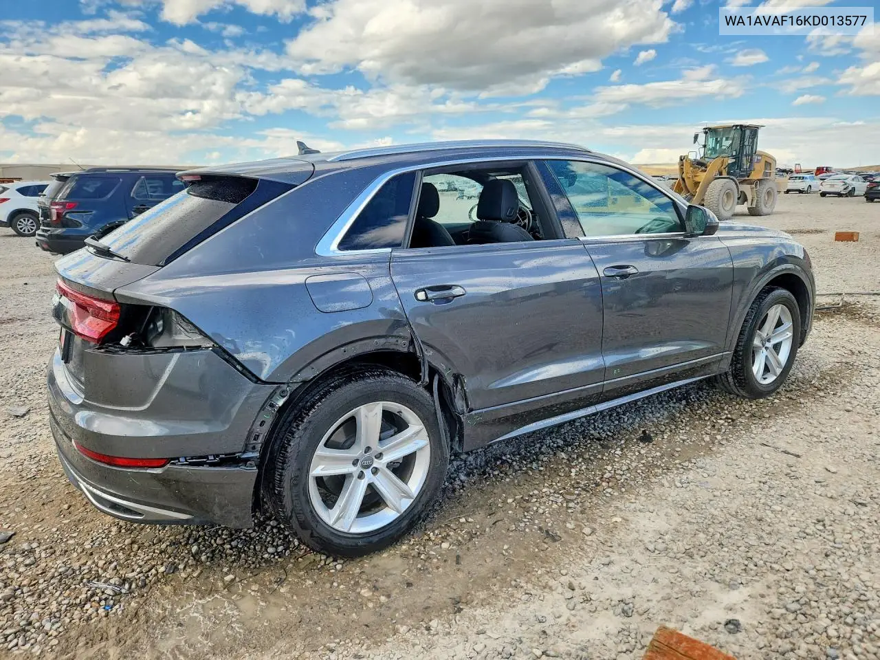 2019 AUDI Q8 VIN WA1AVAF16KD013577 — фото 3